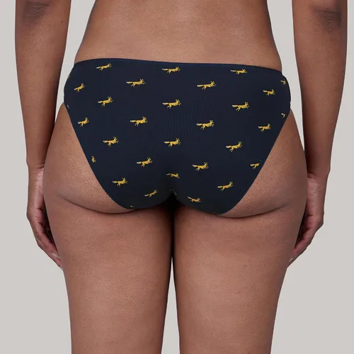 Vista 6 de MeUndies Bikini de algodón elástico para mujer - Bragas cómodas - Tela exclusiva de Tienda