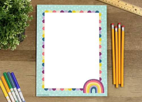 Vista 4 de Papel de computadora Oh Happy Day