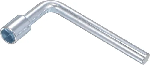 Vista 9 de uxcell Llave hexagonal abierta en forma de L métrica de 0.276 in con 6 puntos, de un solo extremo