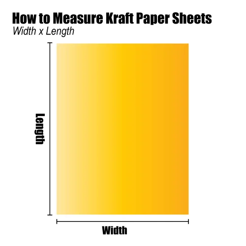 Vista 2 de Top Pack Supply Hojas de papel Kraft, 40#, 18 x 18 pulgadas, Kraft (paquete de 1600)