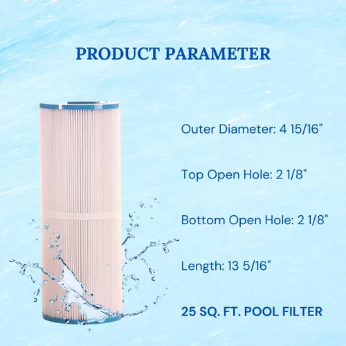 Vista 2 de Baleen Filters Filtro de piscina de 25 pies cuadrados que reemplaza a Unicel C-4326, Pleatco PRB25-IN, Filbur FC-2375-cartuchos de filtro