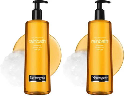 Vista 11 de Neutrogena Rainbath Gel limpiador de ducha y baño, gel de lavado corporal hidratante diario y gel de afeitado para hombres y mujeres, espuma cremosa