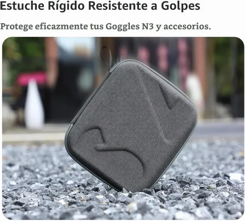 Vista 7 de Estuche de transporte para gafas N3, estuche de almacenamiento portátil para gafas DJI N3, accesorios