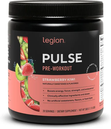 Vista 31 de LEGION Pulse Pre Workout - Bebida preentrenamiento de óxido nítrico totalmente natural para aumentar la energía, sin creatina, endulzada