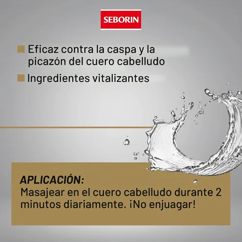 Vista 4 de Seborin Schwarzkopf - Liquido per Capelli contro il Cuoio capelluto secco e Anti-forfora, 13.5 fl oz