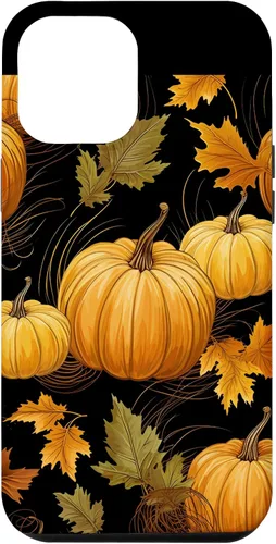 Vista 25 de Autumn Leaves Pumpkins Fall Season Thanksgiving Halloween Case for iPhone 16