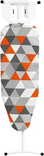 Vista 2 de Mabel Home Funda acolchada para tabla de planchar, 100% algodón (6 tamaños y patrones diferentes) (13 x 38 pulgadas, flamenco)