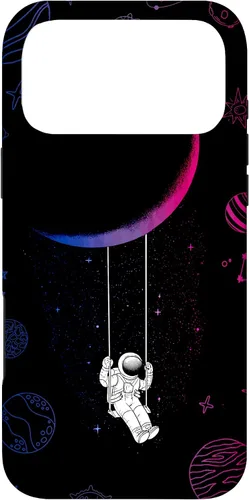 Vista 22 de Astronaut Moon Bisexual Flag Space LGBTQ Gay Pride Ally Bi Case for iPhone 17