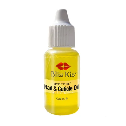 Vista 9 de Bliss Kiss Edición limitada de temporada Simply Pure Nail Oil Dropper Candy Cane Aroma