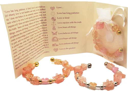 Vista 29 de B4U Signature Faith-Based Scripture Charm Bracelets Wear Your Faith, Live the Word, Stay Inspired