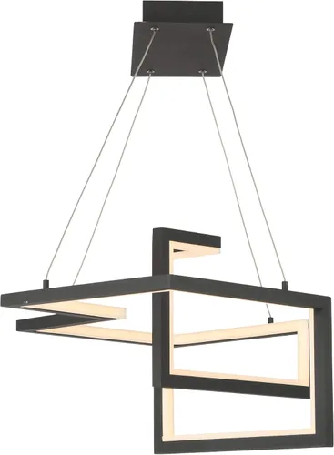 Vista 4 de WAC Lighting dweLED, Minecraft 23in LED colgante 3000K en negro