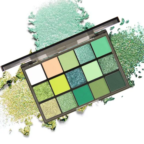 Vista 15 de CAKAILA Paleta de sombra de ojos mate de 10 colores, color gris y gris topo, paleta de sombra de ojos neutra, paleta de maquillaje de larga