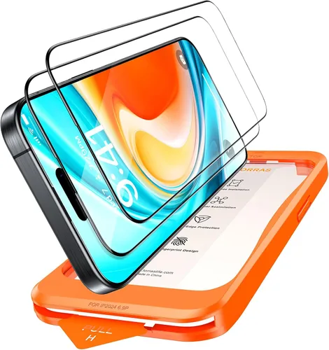Vista 10 de TORRAS Paquete de 2 protectores de pantalla para iPhone Air [12 pies de grado militar inastillable] [vidrio templado aeroespacial 9H+] ajuste
