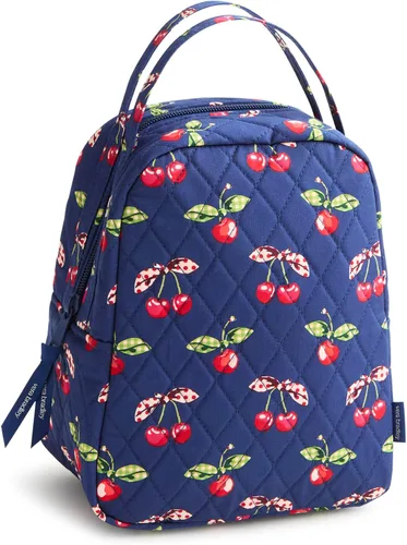Vista 18 de Vera Bradley Bolsa de almuerzo premium para mujer (algodón)