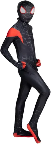 Vista 5 de ITAOCA Disfraz de superhéroe para niños, body de elastano para Halloween, cosplay