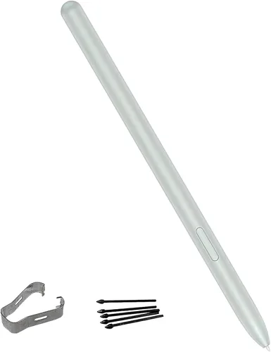 Vista 10 de Galaxy Tab S7 S Pen compatible con Samsung Galaxy Tab S7 FE Stylus Pen repuesto para Samsung Galaxy S7 Plus Stylus Pen + 5 puntas gratis, negro