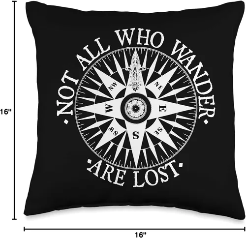 Vista 4 de Nomad Traveler Gift Not All Who Wander Are Lost Not All Who Wander Are Lost Not All Who Wander Are Lost Are Lost - Camiseta de viaje para nómadas