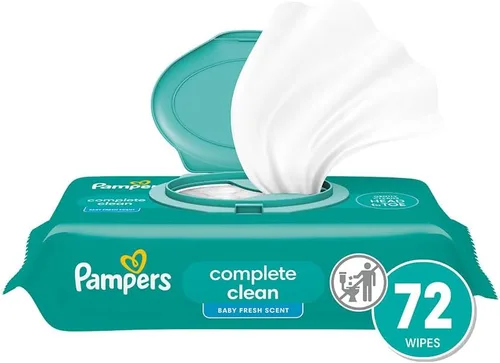 Vista 11 de Pampers Toallitas para bebés Complete Clean Baby Fresh Scent 9X 80 Pop-Top - 720 Count