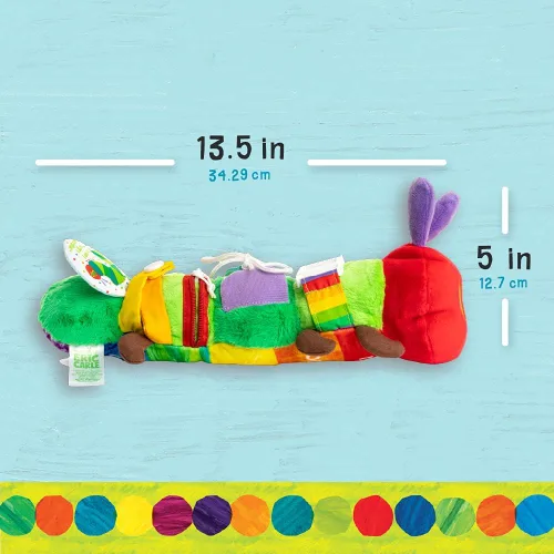 Vista 4 de KIDS PREFERRED World of Eric Carle La oruga muy hambrienta aprende a vestirse