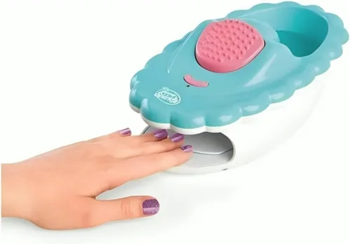 Vista 6 de Cra-Z-Art Shimmer 'N Sparkle The Real Ultimate Nail Spa Spa de uñas 5 en 1, secador de uñas estilo salón, 5 ajustes de masaje, a partir de 8 años