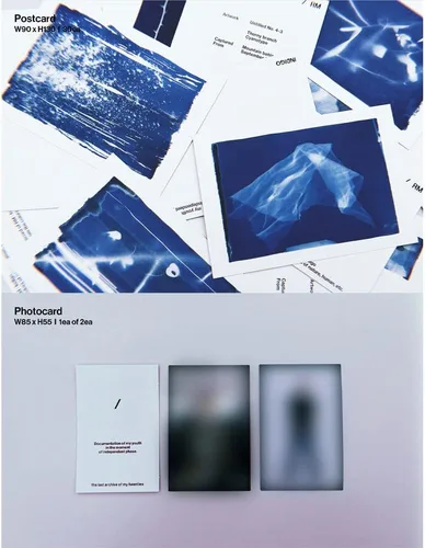 Vista 5 de RM - Edición Postal 'Indigo' (Weverse Álbumes ver.)