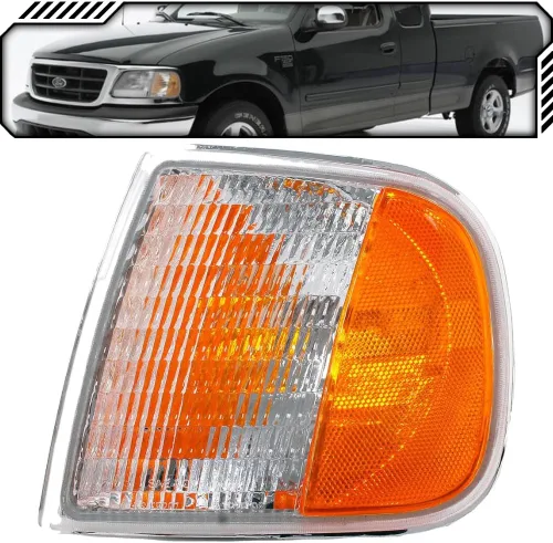 Vista 27 de Faros halógenos tipo OE compatibles con FOR.D 97-03 F-150 97-99 F-250 LIGHT DUTY 97-02 EXPEDITION