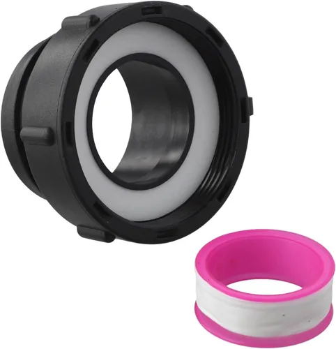 Vista 2 de Polypropylene for ibc Tote Adapter 2 Inch Male NPT Connection(62mm)