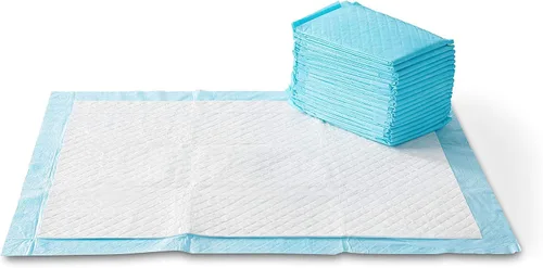 Vista 8 de Amazon Basics Almohadillas absorbentes para orinar para perros y cachorros con diseño de 5 capas a prueba de fugas y superficie de secado rápido