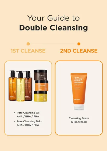 Vista 7 de Hanskin Limpiador facial de espuma limpiadora de poros, lavado facial suave y removedor de maquillaje, limpieza profunda de poros para piel