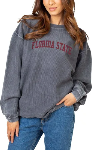 Vista 8 de chicka-d Sudadera con capucha de forro polar cómoda para mujer NCAA
