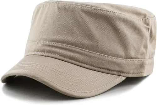 Vista 44 de The Hat Depot Cadet Military Army - Gorra de béisbol de algodón lavado con teñido anudado y algodón lavado básico y desgastado, gorra de algodón