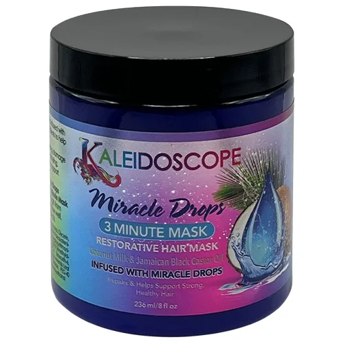 Vista 5 de Generic - Miracle Drops Collection Champú de coco, acondicionador, máscara, espuma, gotas originales - Cabello ondulado, rizado, enrollado