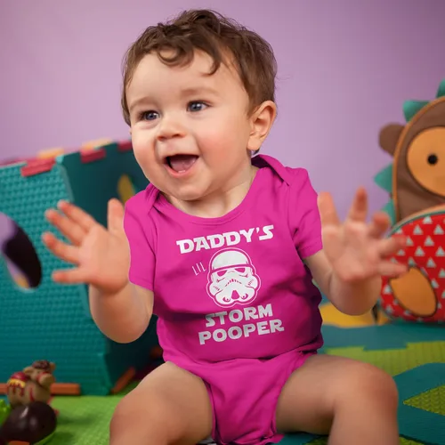 Vista 9 de Sith Happens - Body divertido, ropa de bebé, inspirada en Star Wars, negro, 0-3 meses