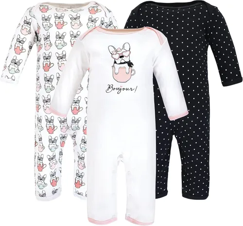 Vista 77 de Hudson Baby - Overol unisex de algodón para bebé Manzana