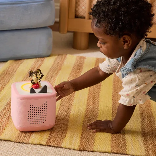 Vista 2 de Toniebox 2 - Conjunto de inicio de reproductor de audio para niños de 1+ con Playtime Puppy - Rosa nube Nube rosada