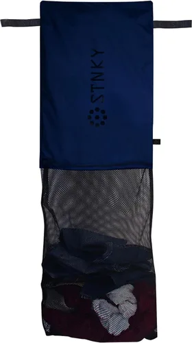 Vista 16 de STNKY Bag Pro - Bolsa de lavandería - Bolsa de lavado para trabajadores de la salud, deportes, fitness y viajes (XL, negro)