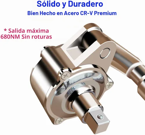 Vista 3 de Multiplicador de torsión, juego de llave de torsión resistente para removedor de tuercas de rueda 1/2 conductor 1:16 llave de ahorro de mano