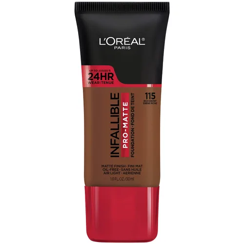 Vista 16 de L'Oreal Paris Cosmetics Makeup Infallible Pro-Matte - Base líquida de larga duración, True Porcelain, 1 onza líquida.