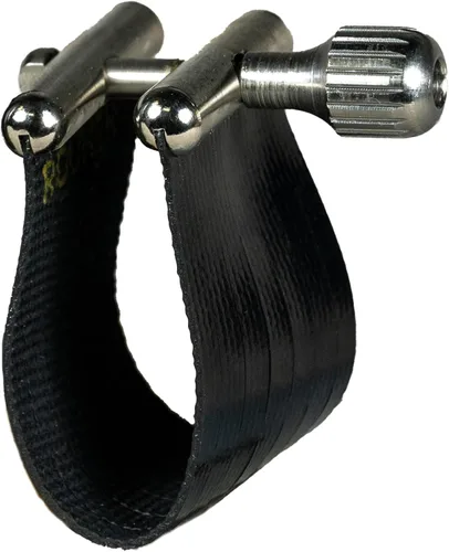 Vista 13 de Rovner Ligadura y tapa de plástico para saxofón alto estándar - Ligadura MKIII para boquilla de goma dura (C-1RL)