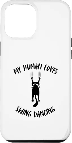 Vista 25 de My Human Loves Swing Dancing - Cat Parent Hobby Lover Case for iPhone 16