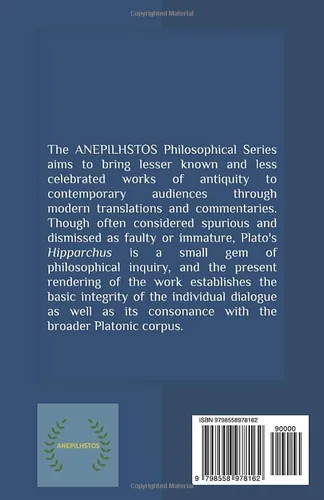 Vista 2 de Plato's Hipparchus Translation and commentary