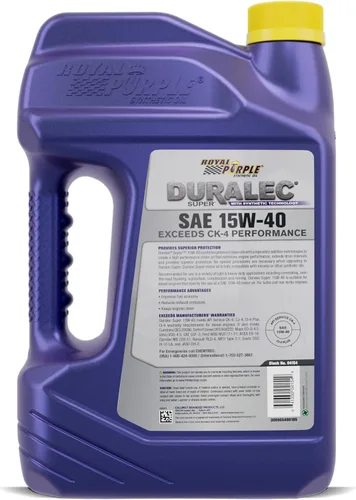 Vista 2 de Royal Purple 04154 15W40 Aceite, 1 galón (128 onzas)