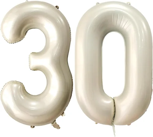 Vista 5 de Globo dorado claro con el número 0 de aluminio de 40 pulgadas, color oro champán, globo de helio 0 Mylar Oro claro 0