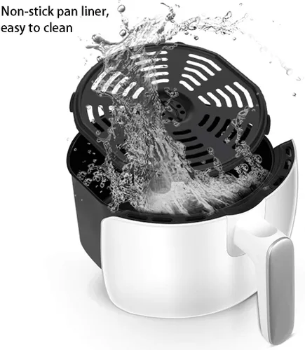 Vista 5 de Freidora de aire eléctrica Emeril, freidora de aire multifuncional para el hogar, freidora de aire sin aceite de gran capacidad, freidora eléctrica