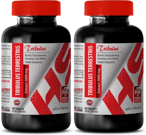 Vista 3 de TRIBULUS TERRESTRIS Suplemento – Tribulus a base de hierbas, polvo de tribulus, hierba de bienestar, fórmula sin gluten, extracto sin OMG, apoyo