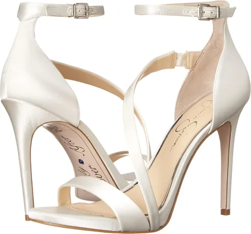 Vista 7 de Jessica Simpson Rayli - Sandalias de tacón con correa al tobillo para mujer