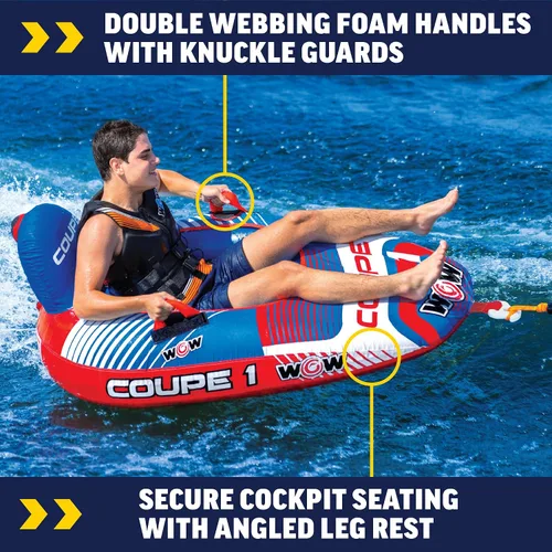 Vista 3 de Wow Coupé - Tubo inflable remolcable para bañera