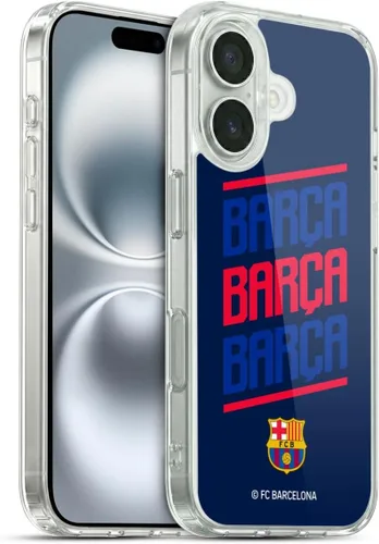 Vista 63 de Head Case Designs Funda de gel suave con licencia oficial del FC Barcelona Barca Crest Graphics [protección de grado militar] compatible con Apple
