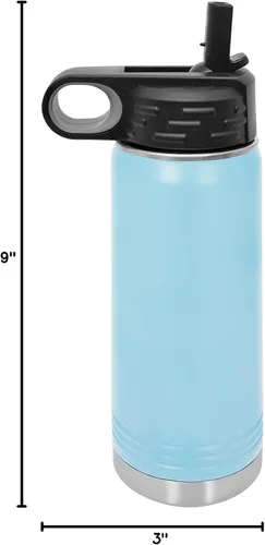 Vista 42 de LaserGram Botella de agua personalizada de 32 onzas, jugador de softbol Regalo grabado para jugadores de sóftbol, acero inoxidable aislado al vacío