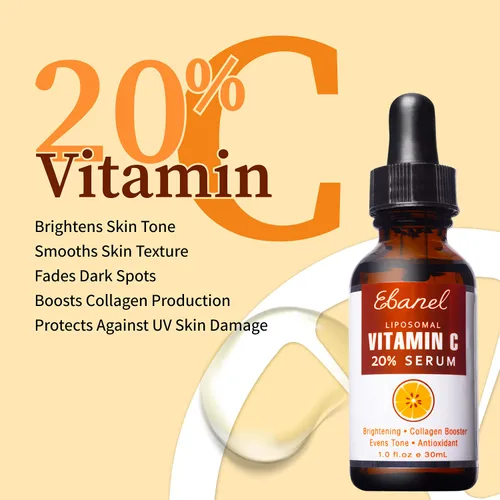 Vista 2 de Ebanel Paquete de 20% de suero de vitamina C y 30% AHA 2% BHA Gel exfoliante químico Peel